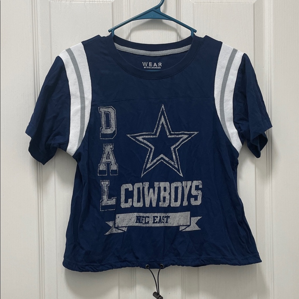 Dallas Cowboys Crop Top Shirt